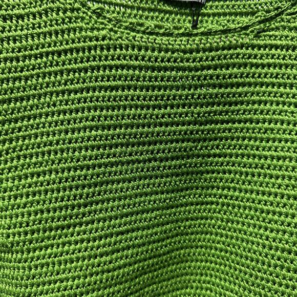 Rachel Comey Lois 100% Cotton Crochet Knit Sleeveless Top Celery Green Sz M $388 - Picture 10 of 16